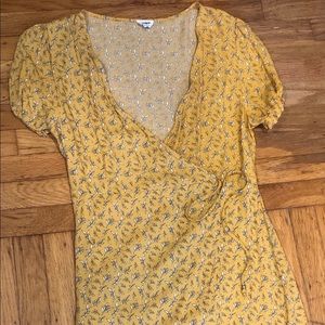 Cotton On Yellow Floral Dress